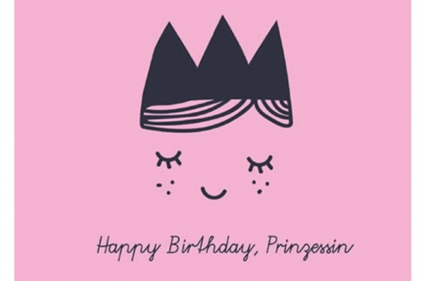 Postkarte Prinzessin